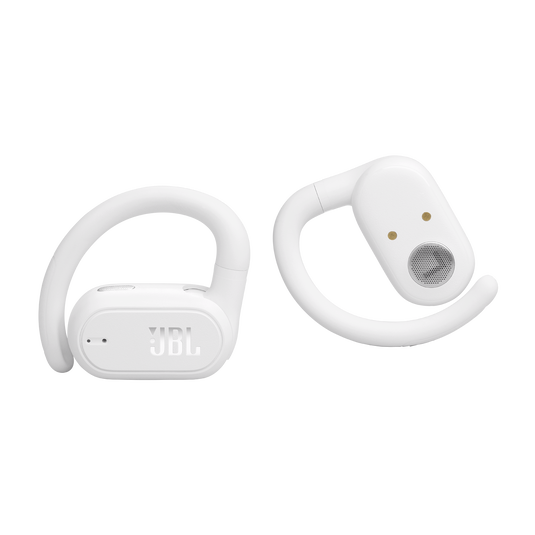 JBL Soundgear Sense - White - True wireless open-ear headphones - Front image number null
